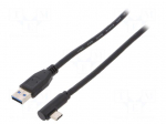 Cable | USB 1.1,USB 2.0,USB 3.0 | USB A plug,USB C angled plug