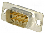 D-Sub | PIN: 9 | plug | male | soldering | Type: turned contacts