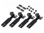 Holder | Mounting: side,for back plate