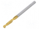 Drill bit | for metal | &Oslash;: 3.2mm | L: 49mm | HSS-CO | film,separately