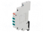 Module: voltage indicator | 3x230&divide;415VAC | DIN | 9mm | Colour: green