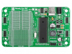Dev.kit: Microchip PIC | Family: PIC18 | prototyping area