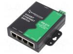 Industrial module: switch Ethernet | unmanaged | 5&divide;30VDC | RJ45