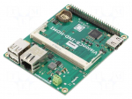 Dev.kit: ARM NXP | Ethernet,UART,USB | 9&divide;12VDC | 98x79x22mm | 0&divide;70&deg;C