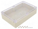 Enclosure: multipurpose | X: 146mm | Y: 222mm | Z: 55mm | Ritec | ABS | IP65