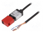 Safety switch: key operated | XCSMP | NC + NO | Features: no key
