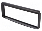 Radio frame | Alfa Romeo | 1 DIN | black