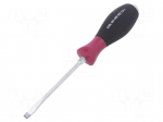 Screwdriver: for impact | slot | Size: 5.5x1mm | Blade length: 100mm