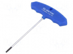 Wrench: hex key | spherical | HEX 2.5mm | Overall len: 137mm