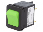 Circuit breaker | Urated: 240VAC | 60VDC | 3A | DPST | Leads: connectors