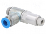 Check valve | 0.5&divide;10bar | NBR caoutchouc | Thread: G 1/8",M5,QS-6