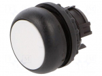 Switch: push-button | 22mm | Stabl.pos: 1 | white | none | IP67 | flat