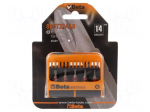 Tools set: screwdriver bits | Torx&reg; | Holder: C6,3mm | 1/4" | 10pcs.
