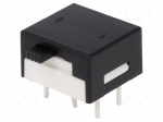 Switch: slide | Pos: 2 | DPDT | 3A/120VAC | 3A/28VDC | ON-ON | PCB,THT