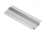 Profiles for LED modules | natural | L: 2m | VARIO30-04 | aluminium