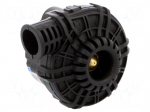 Fan: DC | blower | 24VDC | 69.5x63.9x54.95mm | 24.62m3/h | 49dBA | ball
