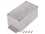 Enclosure: multipurpose | X: 64mm | Y: 115mm | Z: 55mm | aluminium | IP54