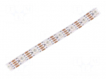 Programmable LED tape | RGB | 5050 | LED/m: 60 | 10mm | IP20 | 140&deg; | 18W/m