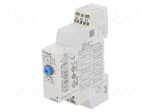 Automation module: timer | 0,1s&divide;100h | SPDT | 250VAC/8A | 12&divide;240VDC