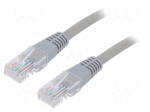 Patch cord | U/UTP | Cat: 5e | RJ45 plug,both sides | stranded | CCA