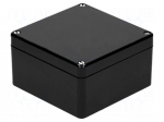 Enclosure: multipurpose | X: 160mm | Y: 160mm | Z: 91mm | polyester | IP66