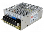 Power supply: switching | for building in,modular | 35W | 5VDC | 82%
