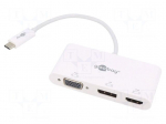 Adapter | DisplayPort 1.2,HDMI 1.4,USB 3.0 | 0.15m | white