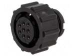 Connector: circular | plug | PIN: 8 | female | industrial | CPC Series 2