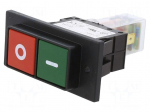Circuit breaker | Urated: 240VAC | 60VDC | 20A | DPST | Poles: 2 | flange