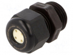 Cable gland | multi-hole | M16 | 1.5 | IP68 | polyamide | black | 1.4mm