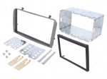Radio frame | Alfa Romeo | 2 DIN | anthracite