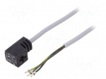 Connection lead | Len: 10m | &Oslash;core: 0.5mm | Cores: 3 | &Oslash;max: 5.2mm | 24VDC
