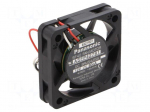 Fan: DC | axial | 12VDC | 40x40x10mm | 9.6m3/h | 24.5dBA | ball | 6500rpm