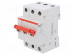 Switch-disconnector | Poles: 3 | for DIN rail mounting | 32A | 415VAC