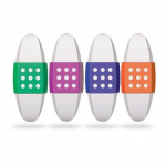 Colorino Pencil eraser with plastic grip