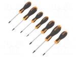 Screwdriver: universal-set | Torx&reg; with protection | EVOX | 7pcs.