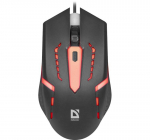 MOUSE DEFENDER FLASH MB-600L OPTIC LED 1200dpi 4P