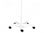 Mobile stand | Application: for lamps | white | 720mm
