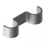 UEFB20 ~ Kabeļa stiprinājums ugunsdro&scaron;ības sistēmām d=20mm th=2mm, E90, 100gb