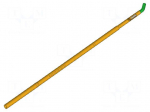 Test probe socket | gold-plated | KS-040 | L: 33mm | test needles