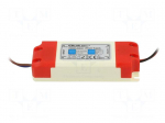 Power supply: switching | LED | 24W | 12VDC | 2A | 220&divide;240VAC | IP20