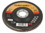 Flap grinding wheels | &Oslash;: 125mm | Granularity: 60 | 22.23mm