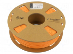 Filament: PLA-MATT | 1.75mm | orange | 190&divide;220&deg;C | 1kg