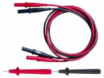 Test leads | black,red | test leads x2,test probes x2