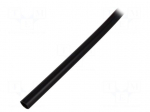 Heat shrink sleeve | glued | 3: 1 | 9mm | L: 1m | black | Temp: -25&divide;125&deg;C