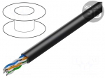 Wire | U/UTP | 4x2x24AWG | industrial Ethernet,outdoor | 5e | stranded