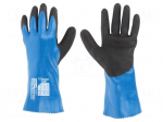 Protective gloves | Size: 10,XL | blue | HPPE,nitryl,polyester