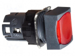 Switch: push-button | 16mm | Stabl.pos: 1 | red | ZB6Z | Harmony XB6