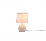 Trio Malu table lamp E14 beige gaismeklis R50802644 4017807489699