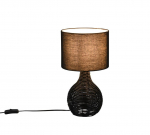 TRIO-Lighting Sprout table lamp E27 black gaismeklis